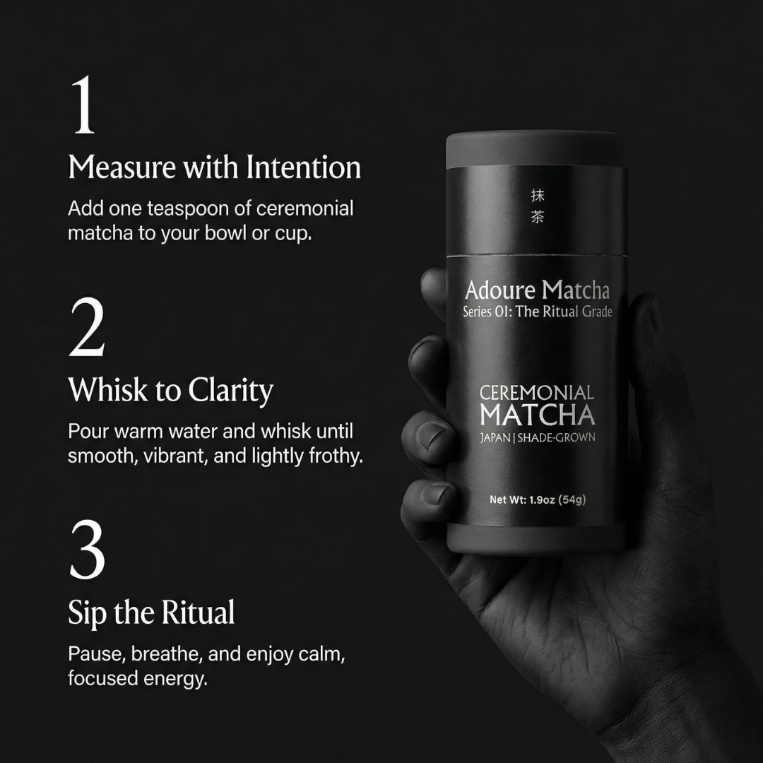 Series 01: Ritual Matcha